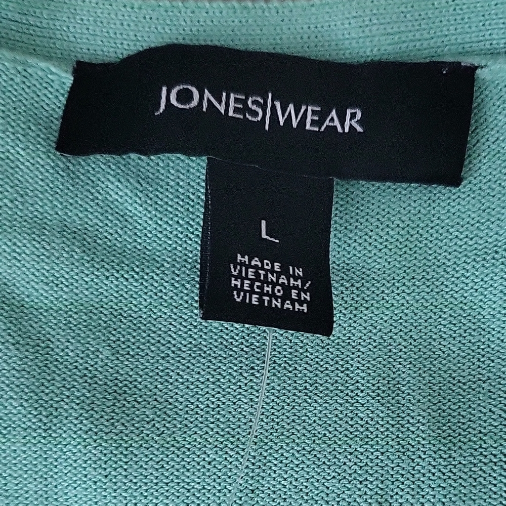 Jones Wear Light Green Women's Cardigan - Picture 2 of 3